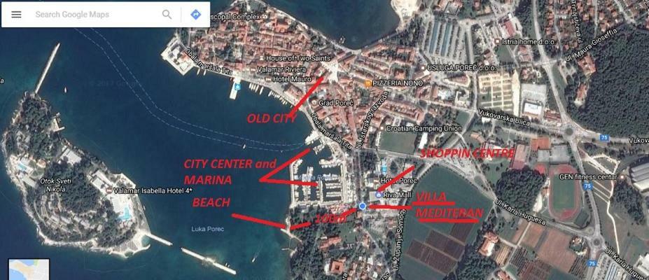Boutique Apartman Villa Mediteran Porec Luaran gambar